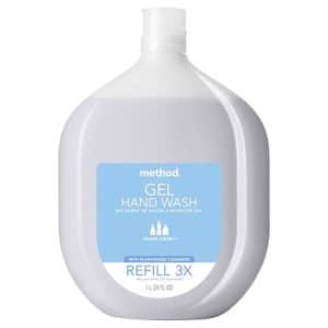 Method Sweet Water Scent Gel Hand Wash Refill 34 oz